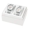 Ensemble de montres-bracelets multifonctions Fenmore argentées