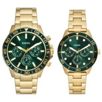 ensemble de montres multifonctions en acier inoxydable dor pour homme et femme 1 330x330 - Ensemble de montres multifonctions en acier inoxydable dor&eacute; pour homme et femme
