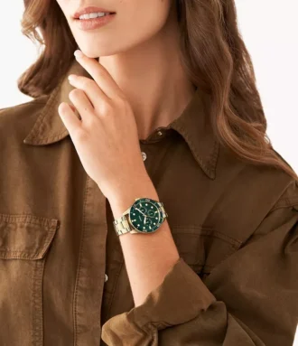 ensemble de montres multifonctions en acier inoxydable dor pour homme et femme 2 330x383 - Ensemble de montres multifonctions en acier inoxydable dor&eacute; pour homme et femme
