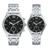 Ensemble de montres multifonctions Fenmore en acier inoxydable