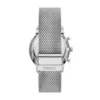 Ensemble Neutra Chronograph avec montre à mailles en acier inoxydable et bracelet