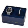Ensemble Neutra Chronograph avec montre à mailles en acier inoxydable et bracelet