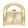 Horloge de bureau Harwell à trois aiguilles dorées