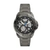 Montre automatique Bronson en acier inoxydable fumé
