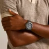 Montre automatique Bronson en acier inoxydable fumé