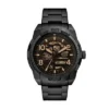 Montre automatique Bronson en acier inoxydable noir