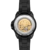 Montre automatique Bronson en acier inoxydable noir