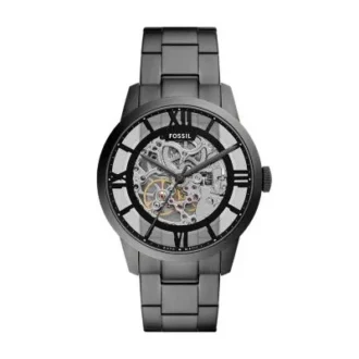 Montre automatique Townsman en acier inoxydable fumé