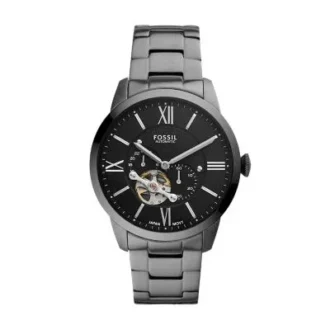Montre automatique Townsman en acier inoxydable fumé
