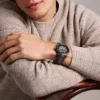 Montre automatique Townsman en acier inoxydable fumé