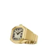 Montre-bague Harlow Montre à deux aiguilles en acier inoxydable doré