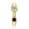 Montre-bracelet Harlow à deux aiguilles en acier inoxydable doré