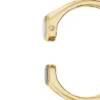 Montre-bracelet Harlow à deux aiguilles en acier inoxydable doré