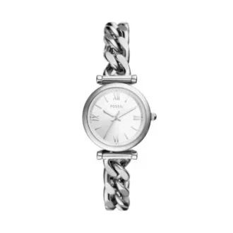 Montre Carlie à trois aiguilles en acier inoxydable