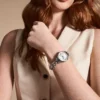 Montre Carlie à trois aiguilles en acier inoxydable Montre Carlie à trois aiguilles en acier inoxydable