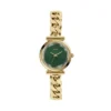 Montre Carlie à trois aiguilles en acier inoxydable doré Montre Carlie à trois aiguilles en acier inoxydable doré