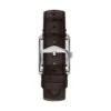 Montre Carraway automatique en cuir croco marron