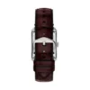 Montre Carraway automatique en cuir croco marron