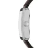 Montre Carraway automatique en cuir croco marron