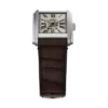 Montre Carraway automatique en cuir croco marron