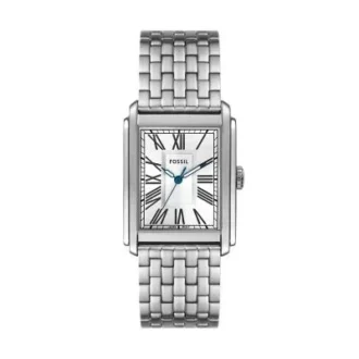 Montre Carraway à trois aiguilles en acier inoxydable