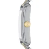 Montre Carraway à trois aiguilles en acier inoxydable bicolore