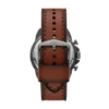 Montre chronographe Bronson en cuir LiteHide™ marron Montre chronographe Bronson en cuir LiteHide™ marron