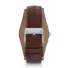 Montre chronographe Coachman en cuir marron Montre chronographe Coachman en cuir marron