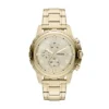 Montre chronographe Dean en acier inoxydable doré