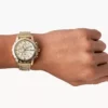 Montre chronographe Dean en acier inoxydable doré