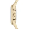 Montre chronographe Dean en acier inoxydable doré
