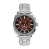 Montre chronographe en acier inoxydable Machine
