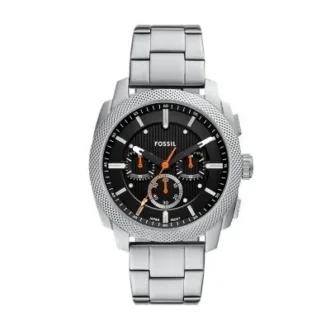 Montre chronographe en acier inoxydable Machine