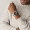 Montre chronographe en acier inoxydable Machine