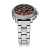 Montre chronographe en acier inoxydable Machine