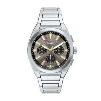 Montre chronographe Everett en acier inoxydable