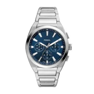 Montre chronographe Everett en acier inoxydable