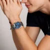 Montre chronographe Everett en acier inoxydable