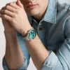 Montre chronographe Everett en acier inoxydable