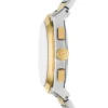 Montre chronographe Everett en acier inoxydable bicolore