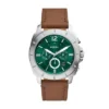 Montre chronographe Privateer en cuir marron Montre chronographe Privateer en cuir marron