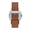 Montre chronographe Privateer en cuir marron Montre chronographe Privateer en cuir marron