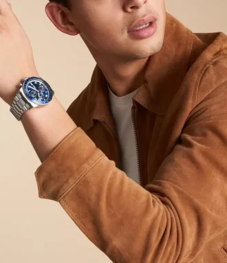 Montre chronographe Sport Tourer en acier inoxydable