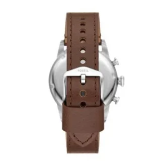 Montre chronographe Sport Tourer en cuir marron