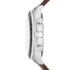 Montre chronographe Sport Tourer en cuir marron Montre chronographe Sport Tourer en cuir marron