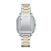 Montre Crosby à trois aiguilles, date, acier inoxydable bicolore Montre Crosby à trois aiguilles, date, acier inoxydable bicolore