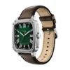 Montre Crosby à trois aiguilles en cuir marron Montre Crosby à trois aiguilles en cuir marron