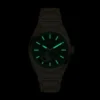 Montre Everett automatique en acier inoxydable doré