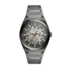Montre Everett automatique en acier inoxydable fumé Montre Everett automatique en acier inoxydable fumé