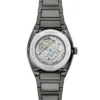 Montre Everett automatique en acier inoxydable fumé Montre Everett automatique en acier inoxydable fumé